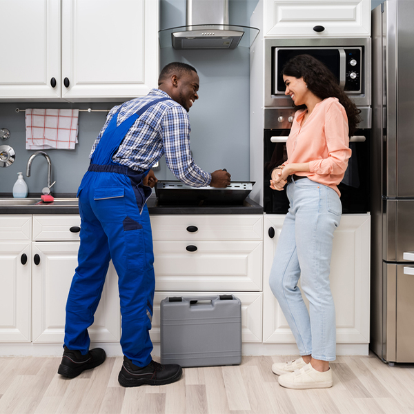 can you provide an estimate for cooktop repair before beginning any work in Jugtown